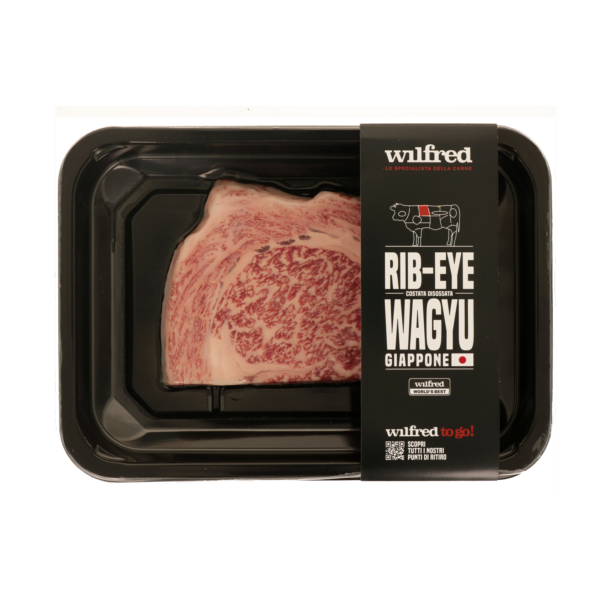 ENTRECOTE / CUBE-ROLL WAGYU JPN KAGOSHIMA A4  BMS 6+ PORZ.FR.