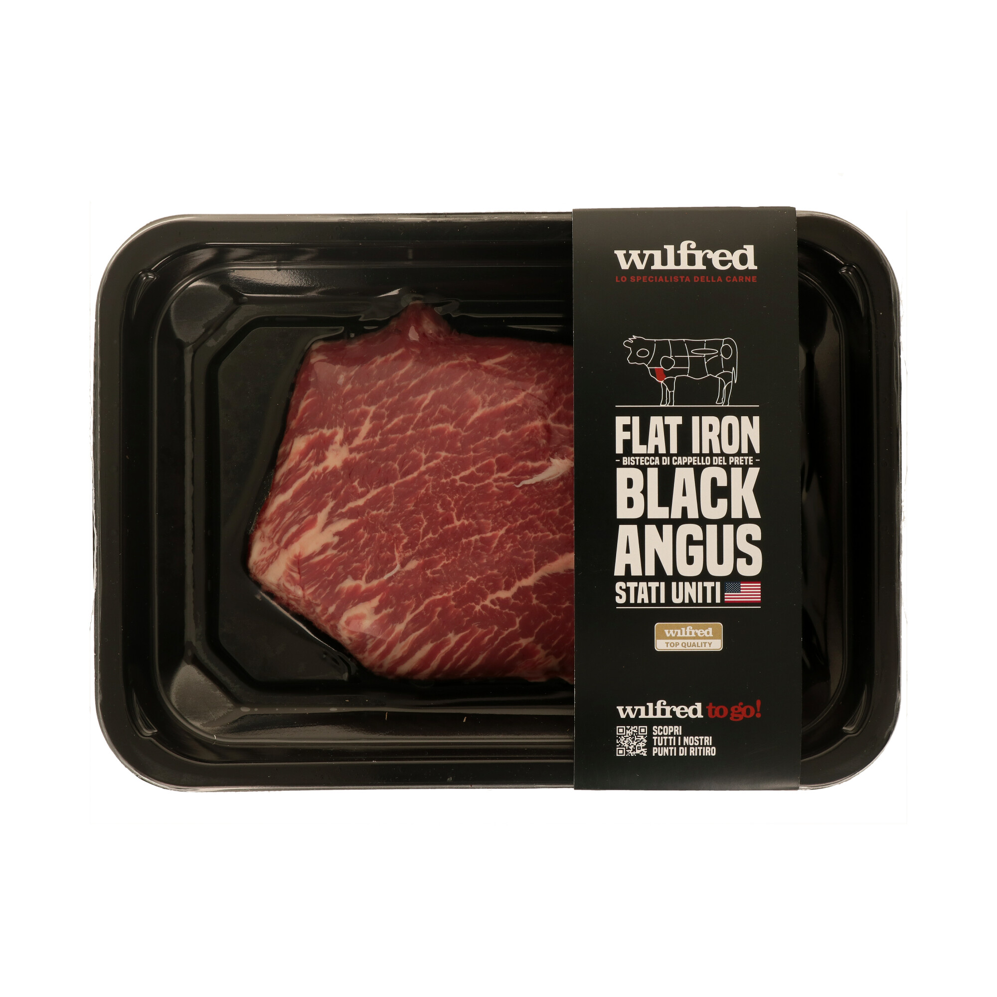 FLAT IRON USA STAR RANCH B. ANGUS (CHOICE) IBP PORZ SKIN FR.