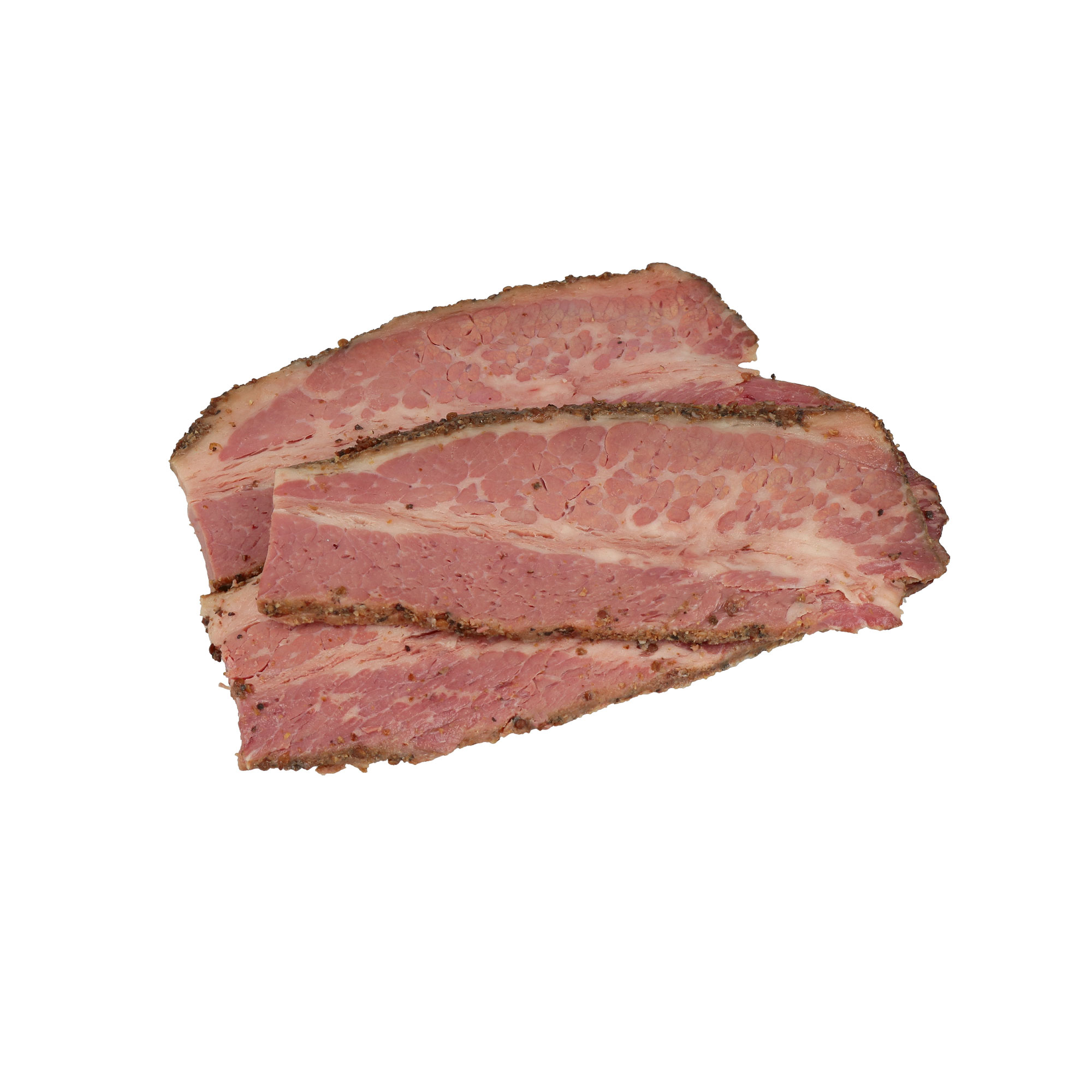 PASTRAMI  -  COTTO A BASSA TEMPERATURA AFFETTATO 160G C.A. (BBQ) FR.