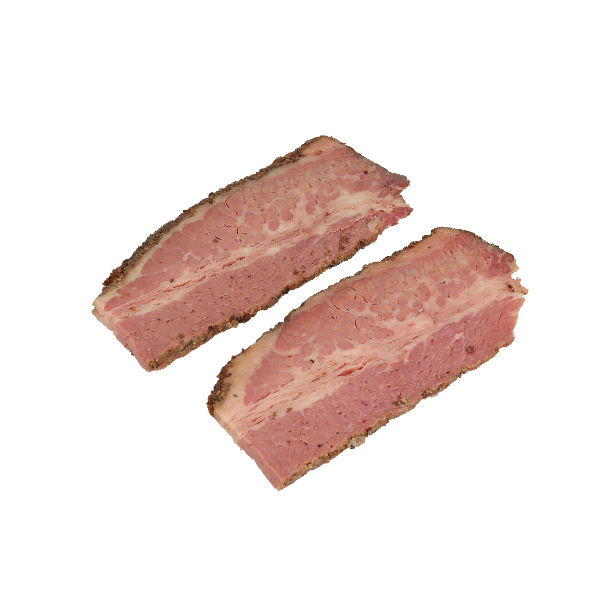 PASTRAMI  -  COTTO A BASSA TEMPERATURA AFFETTATO 160G C.A. (BBQ) FR. - 1