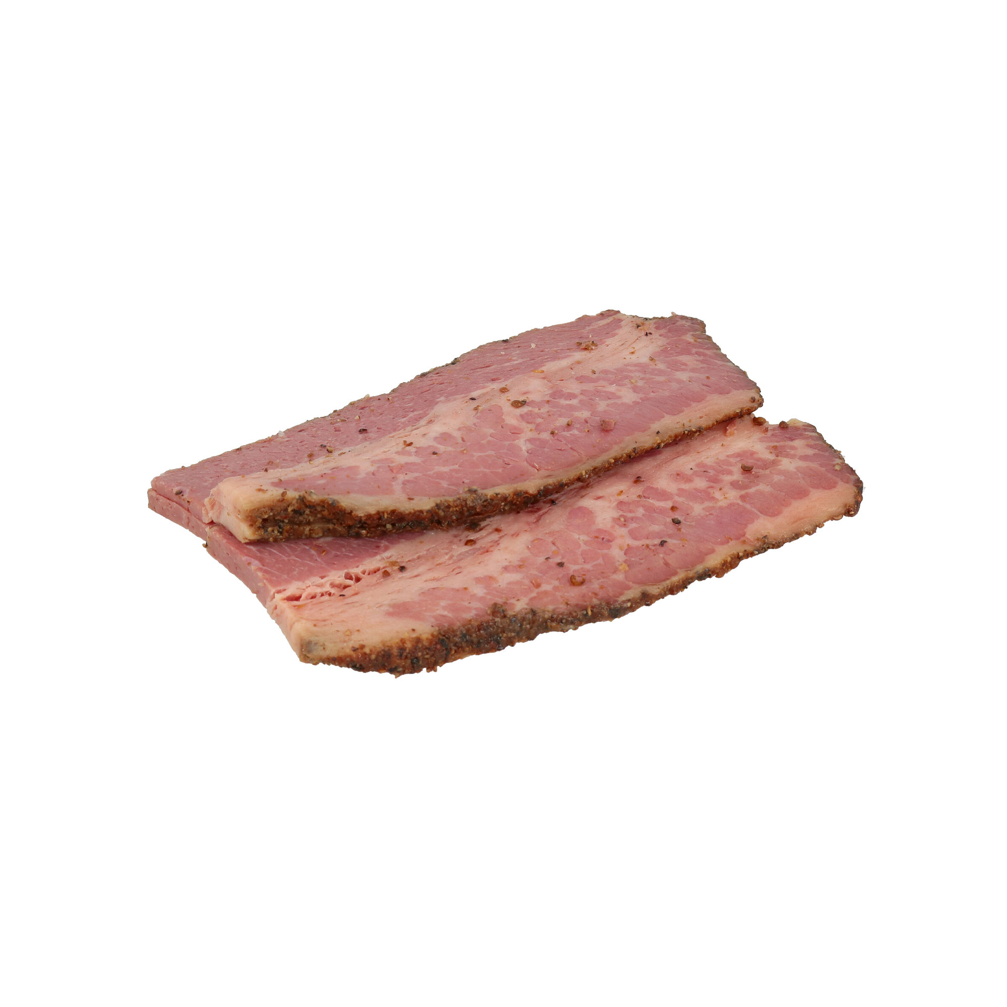 PASTRAMI  -  COTTO A BASSA TEMPERATURA AFFETTATO 160G C.A. (BBQ) FR. - 2