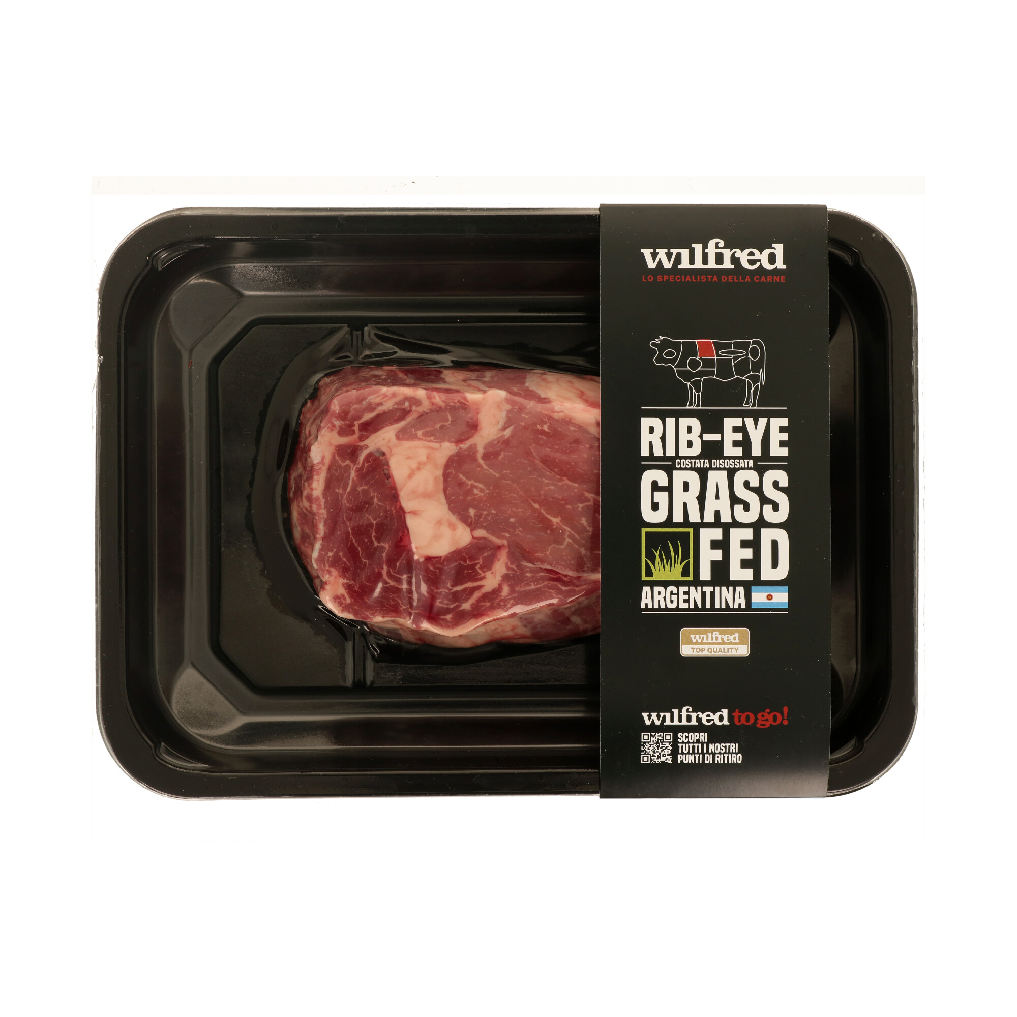 ENTRECOTE / CUBE ROLL ARG RIOP NERO GRASS  1XCONF. SKIN PORZ. FR