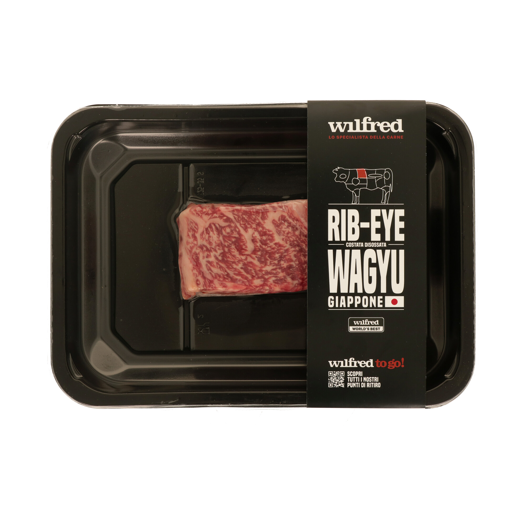 ENTRECOTE / CUBE-ROLL WAGYU JPN KAGOSHIMA A4  BMS 6+ PORZ.FR.