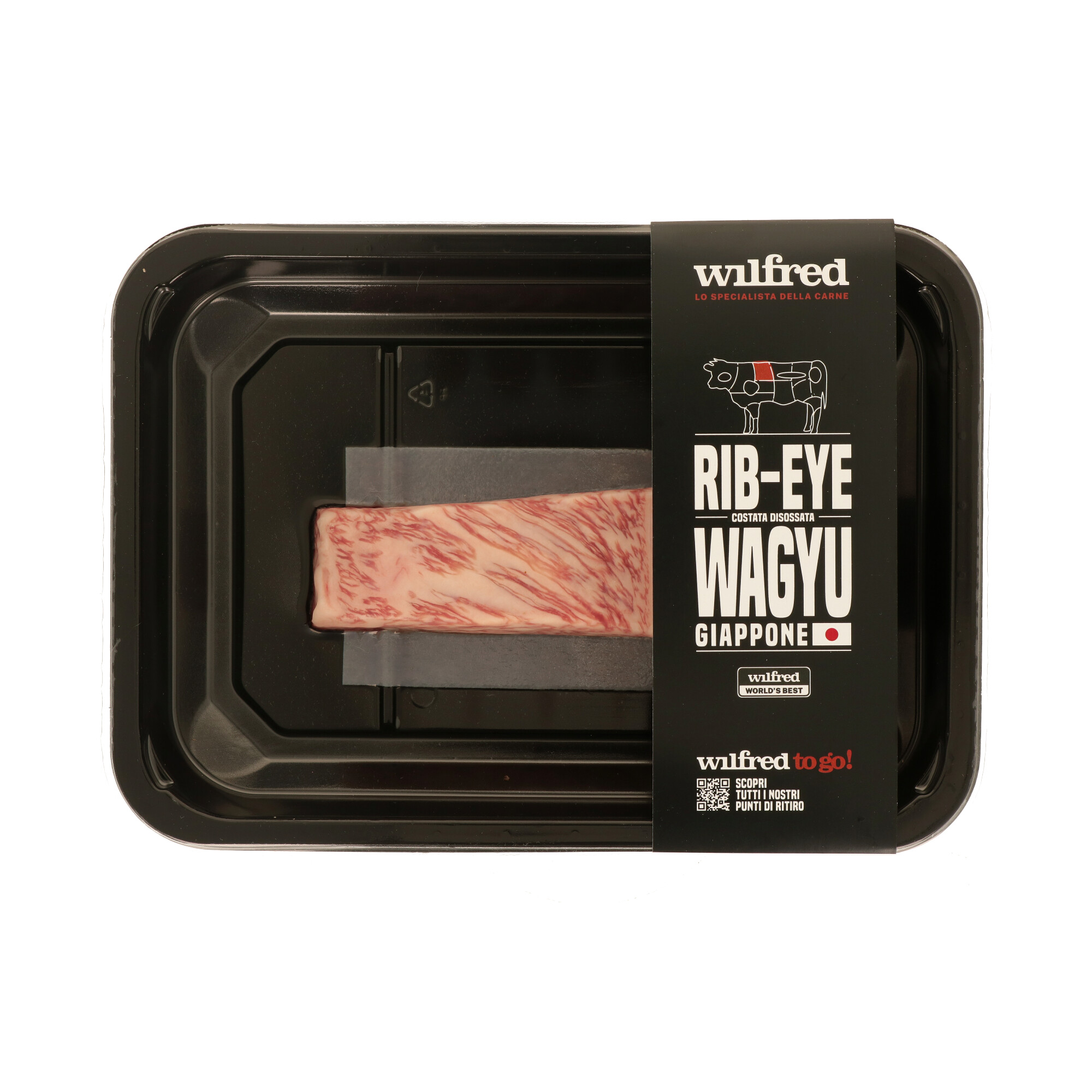 ENTRECOTE / CUBE-ROLL WAGYU JPN KAGOSHIMA A5  BMS 10 + PORZ 1 / CF SKIN FR.
