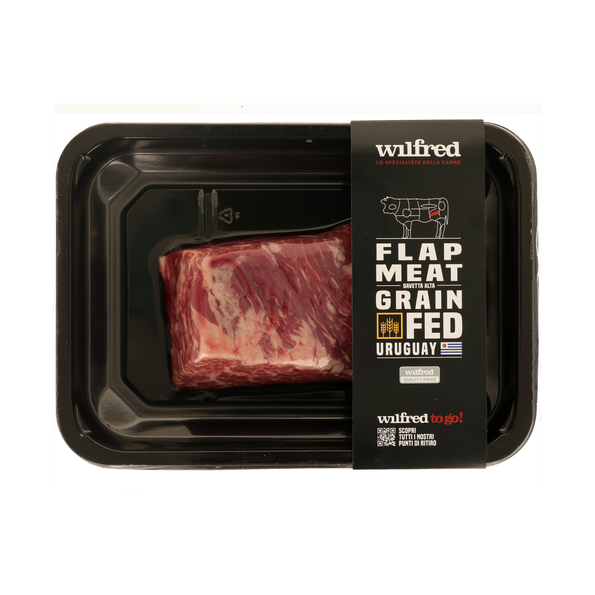 VACIO / FLAP MEAT URU TACUAREMBO (GRAIN ANGUS) PORZ SKIN FR.