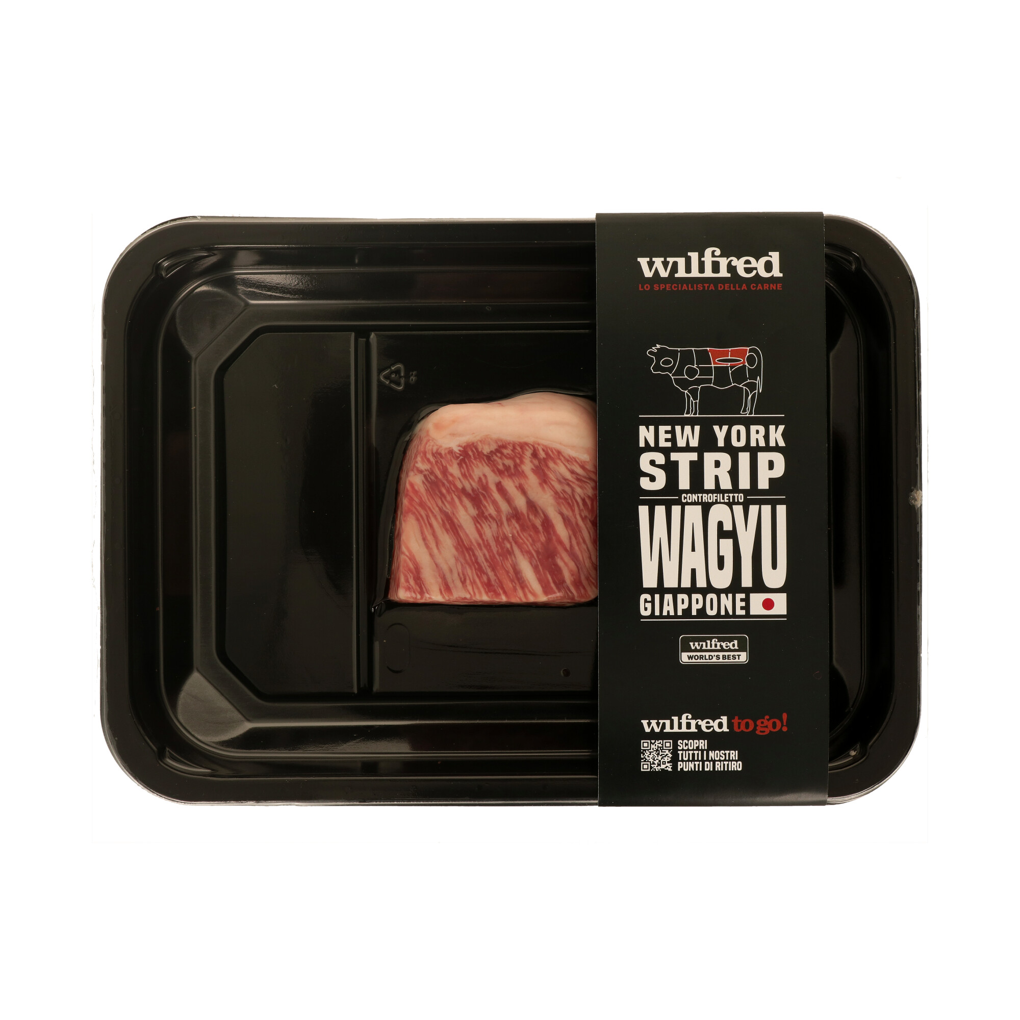 CONTROFILETTO / STRIPLOIN WAGYU JPN MIYAZAKI BMS 10 A5 10-NT PORZ. 1 / CF SKIN FR.