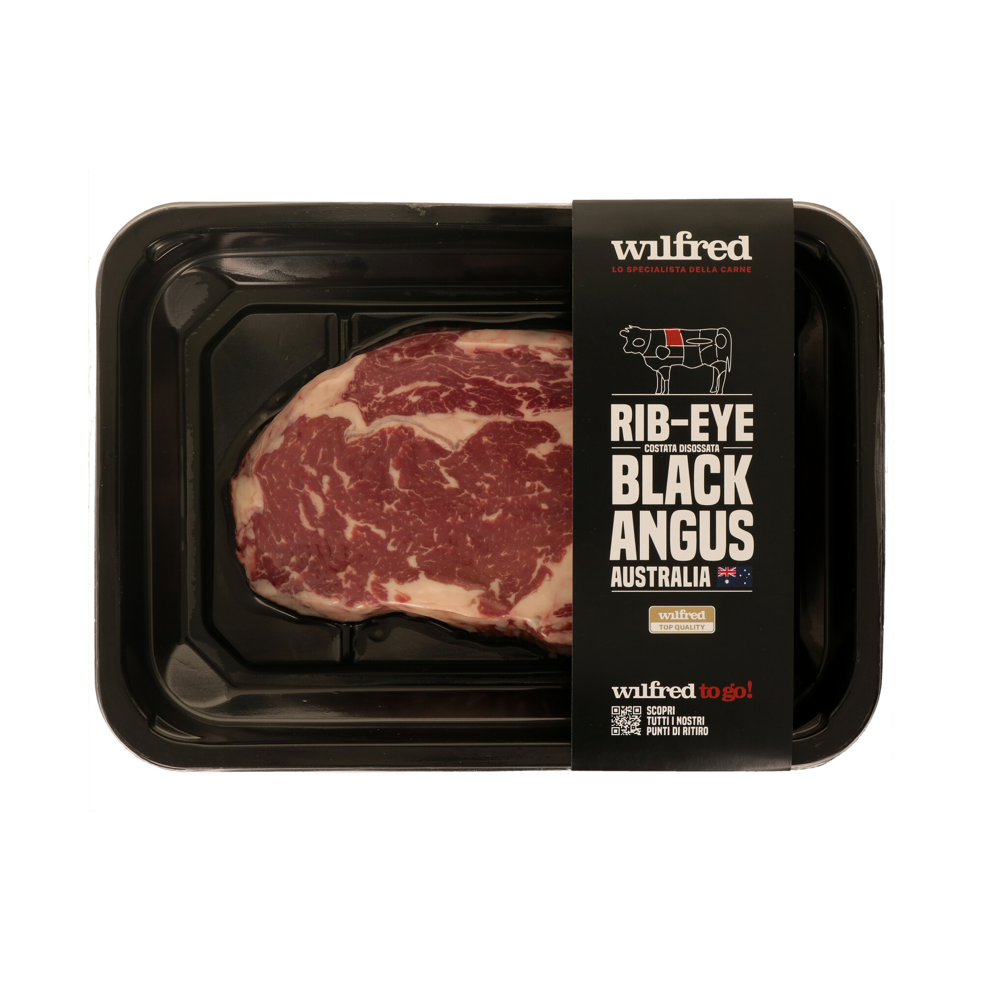 ENTRECOTE/ RIBEYE LIP-OFF AUS SILVERDALE GRAIN ANGUS 1/CF SKIN FR