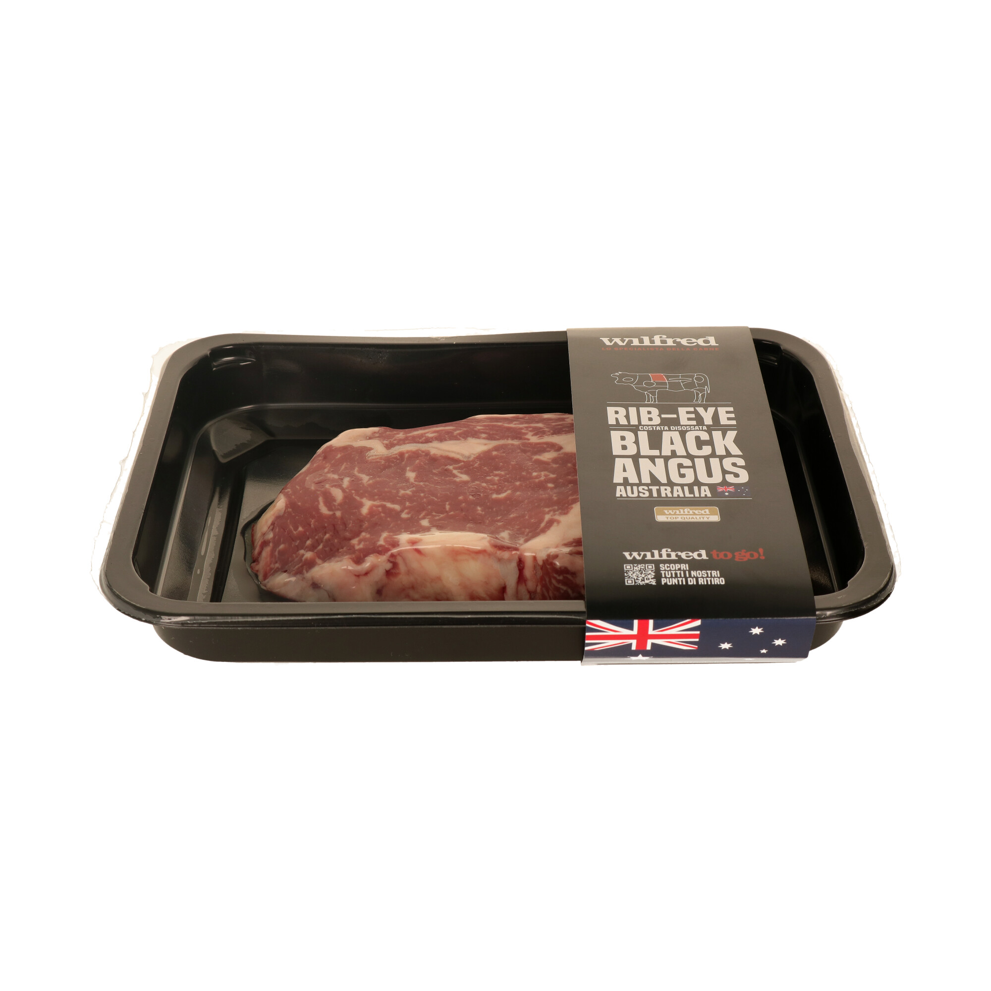 ENTRECOTE/ RIBEYE LIP-OFF AUS SILVERDALE GRAIN ANGUS 1/CF SKIN FR - 1