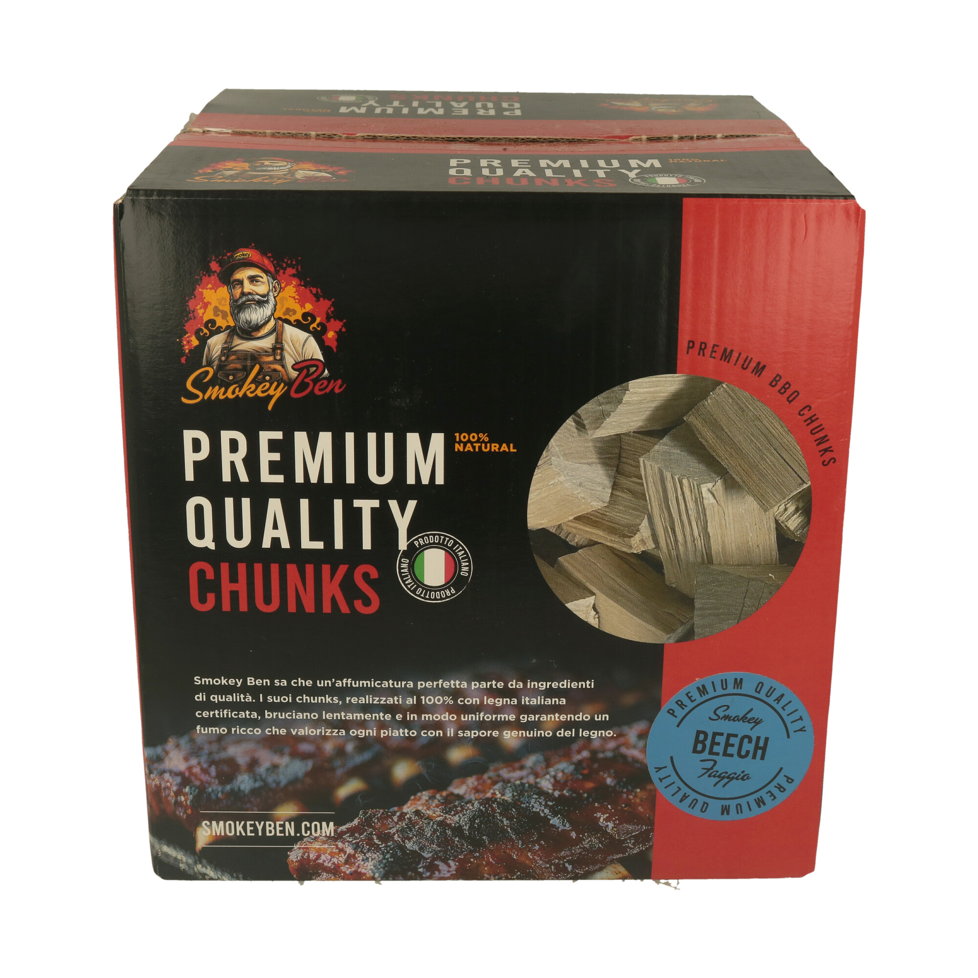 CHUNKS SMOKEY BEN FAGGIO 2 KG UN
CHUNKS SMOKEY BEN FAGGIO 2 KG UN